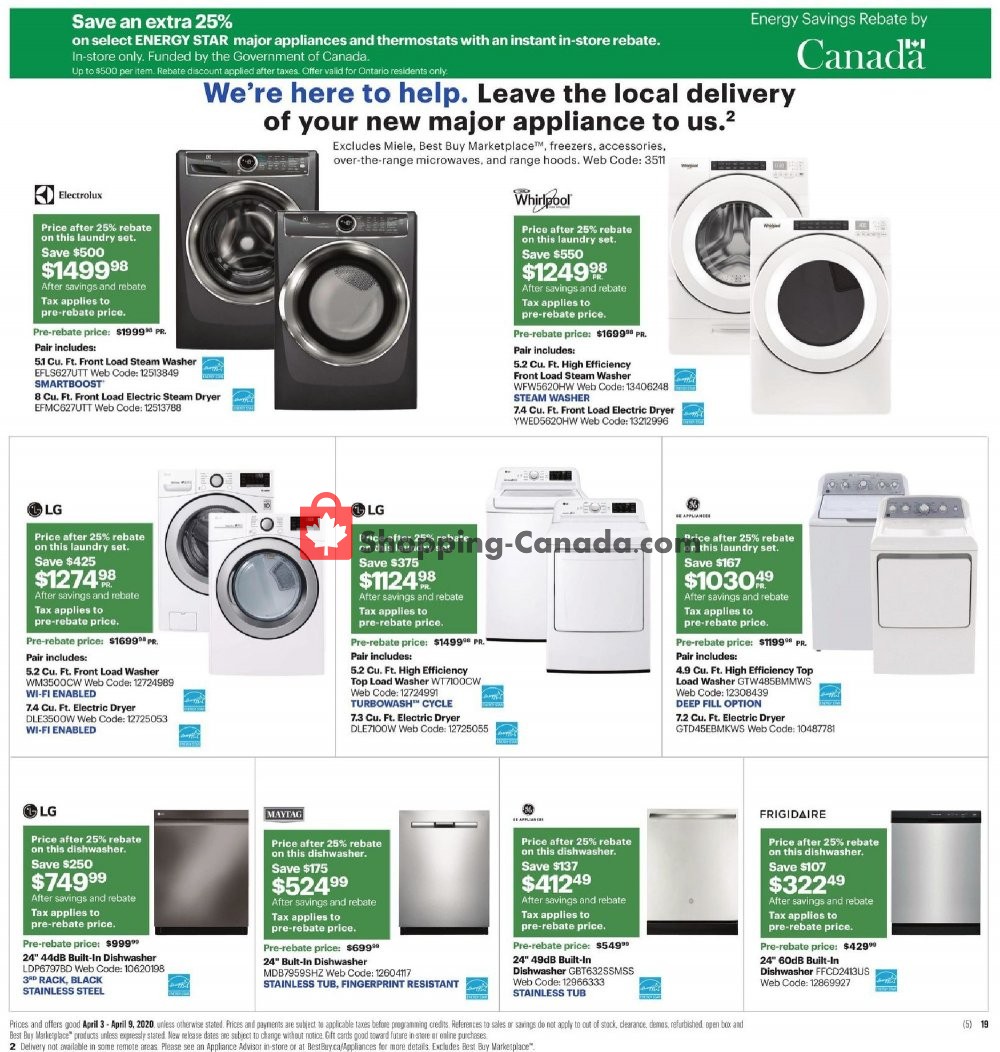 Best Buy flyer from Friday April 3, 2020 to Thursday April 9, 2020 - page 22