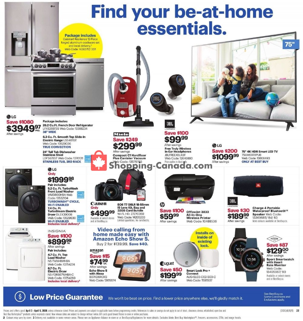 Best Buy flyer from Friday April 3, 2020 to Thursday April 9, 2020 - page 3