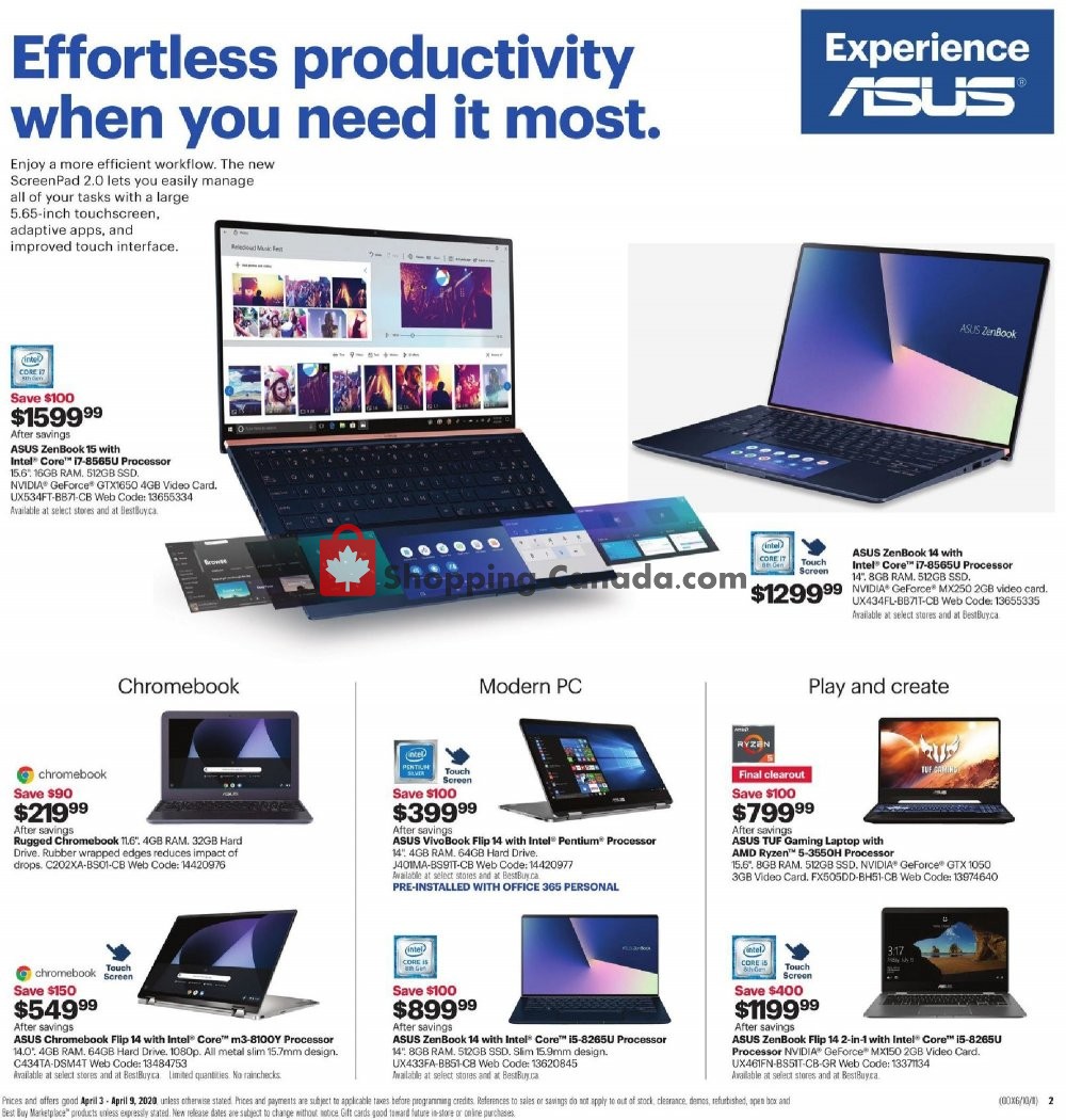 Best Buy flyer from Friday April 3, 2020 to Thursday April 9, 2020 - page 4