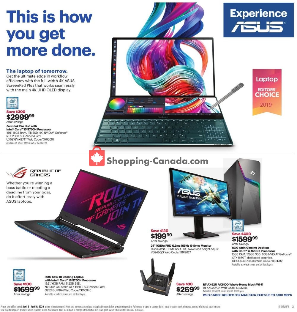 Best Buy flyer from Friday April 3, 2020 to Thursday April 9, 2020 - page 5