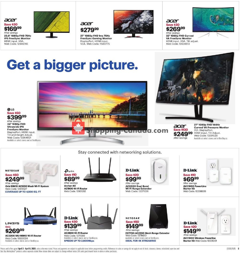 Best Buy flyer from Friday April 3, 2020 to Thursday April 9, 2020 - page 8