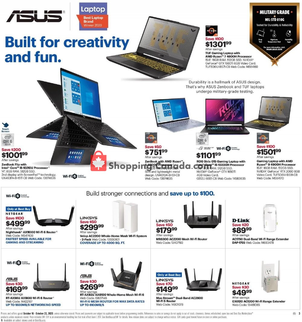 Best Buy flyer from Friday October 16, 2020 to Thursday October 22, 2020 - page 10