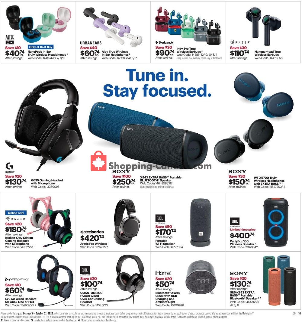 Best Buy flyer from Friday October 16, 2020 to Thursday October 22, 2020 - page 18