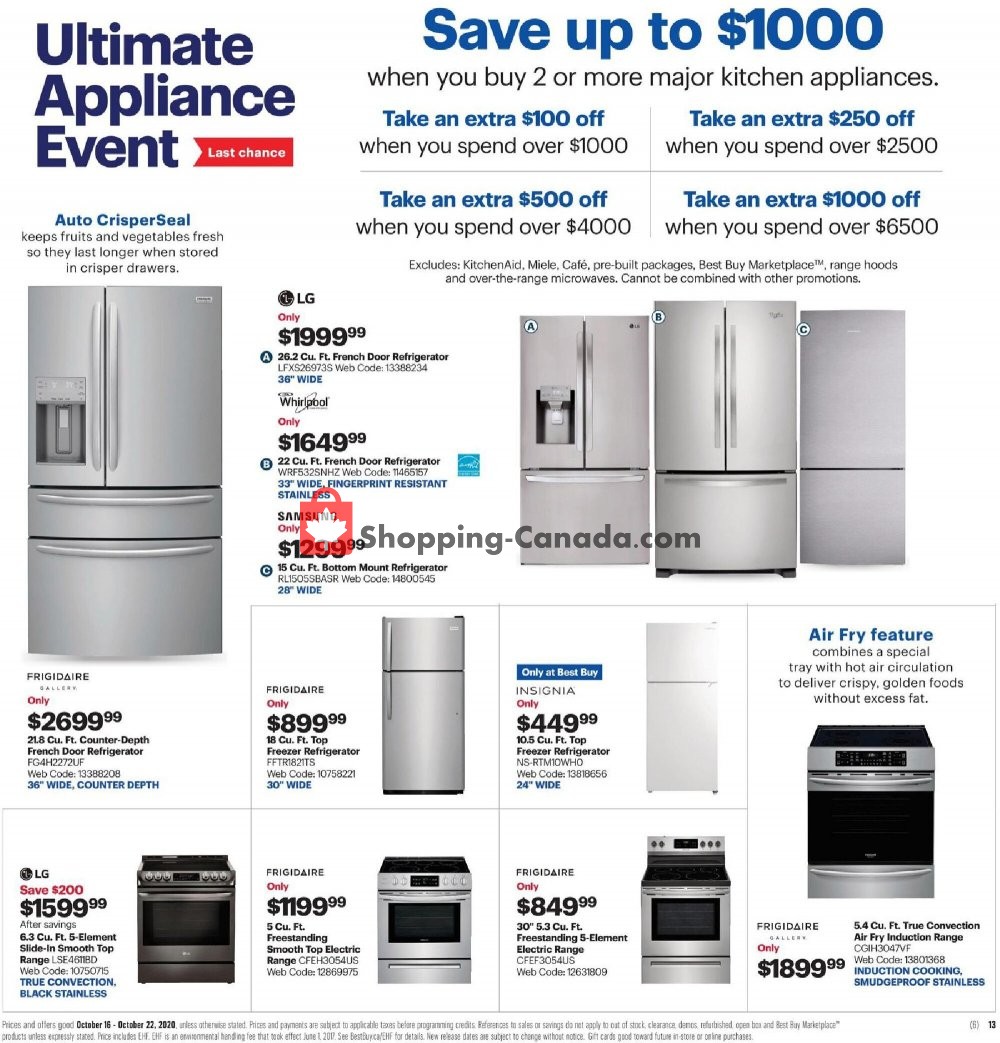 Best Buy flyer from Friday October 16, 2020 to Thursday October 22, 2020 - page 19