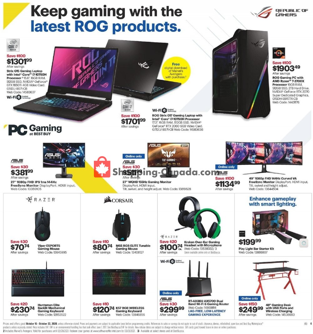 Best Buy flyer from Friday October 16, 2020 to Thursday October 22, 2020 - page 8