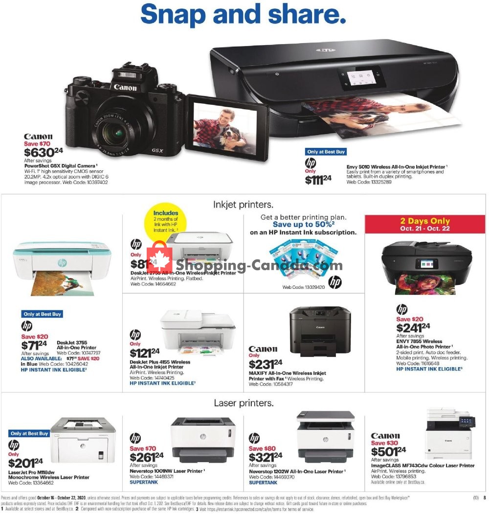 Best Buy flyer from Friday October 16, 2020 to Thursday October 22, 2020 - page 14