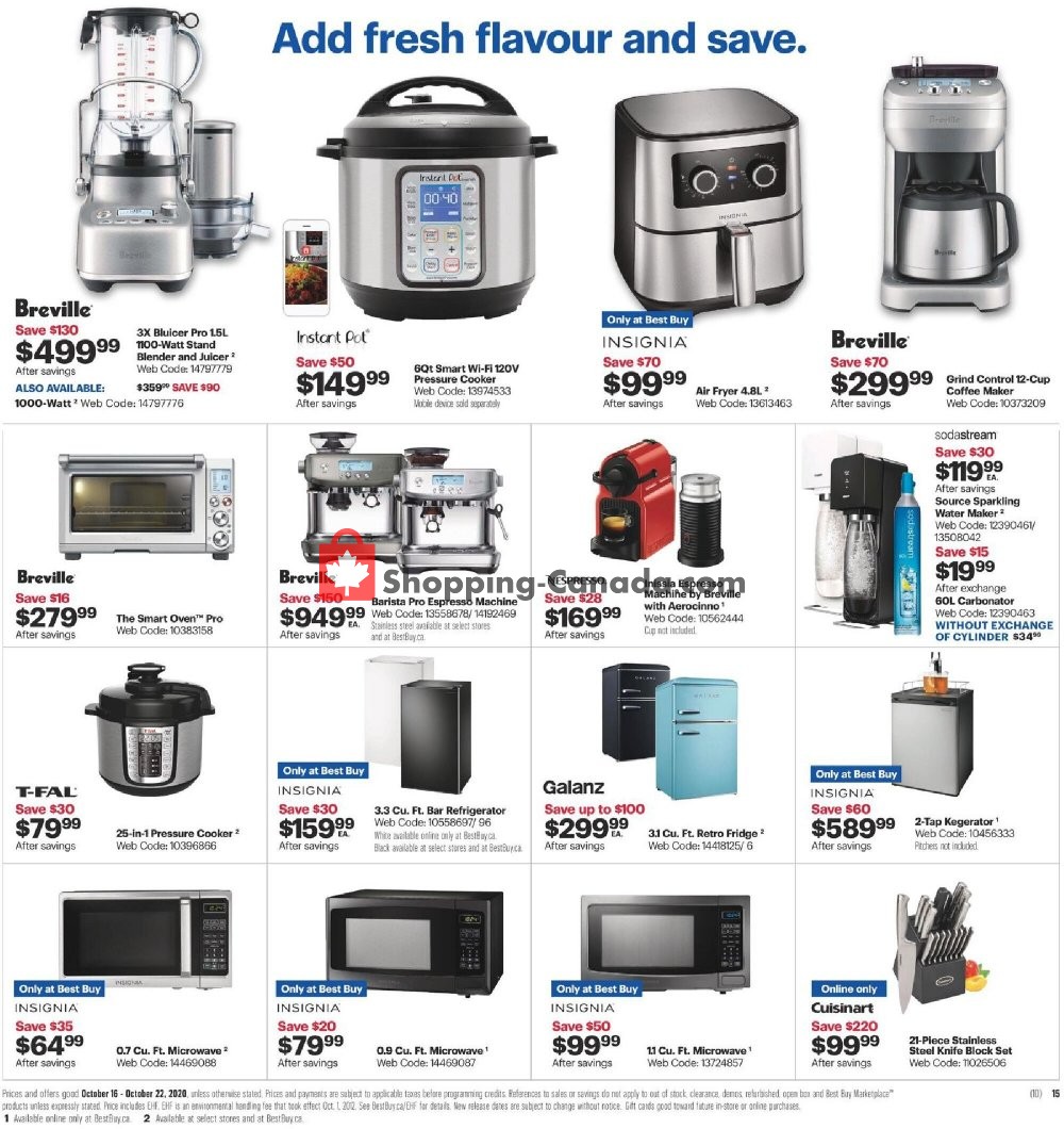 Best Buy flyer from Friday October 16, 2020 to Thursday October 22, 2020 - page 21