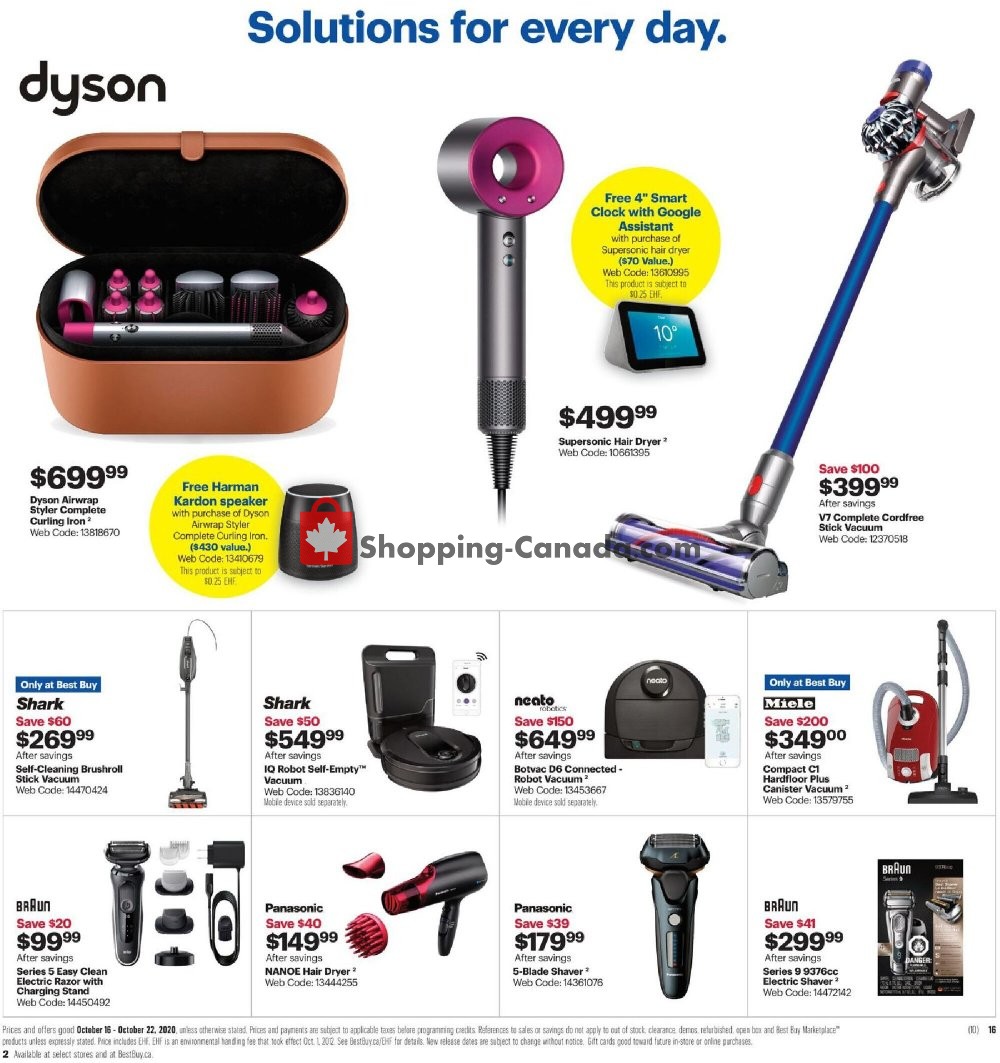 Best Buy flyer from Friday October 16, 2020 to Thursday October 22, 2020 - page 22