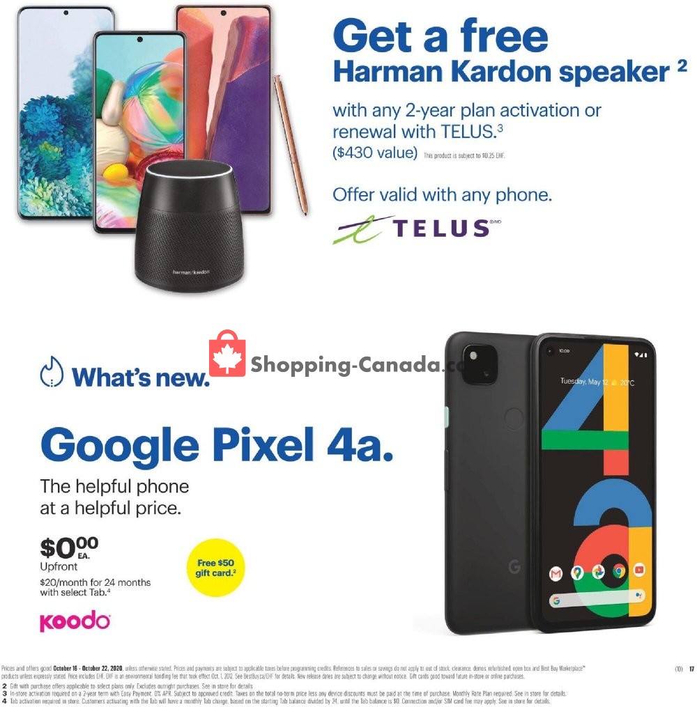 Best Buy flyer from Friday October 16, 2020 to Thursday October 22, 2020 - page 23