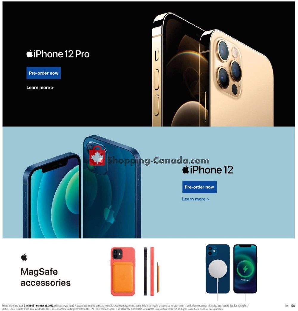 Best Buy flyer from Friday October 16, 2020 to Thursday October 22, 2020 - page 24