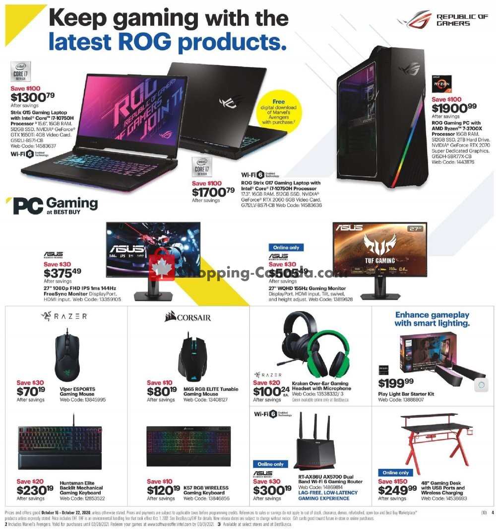 Best Buy flyer from Friday October 16, 2020 to Thursday October 22, 2020 - page 8