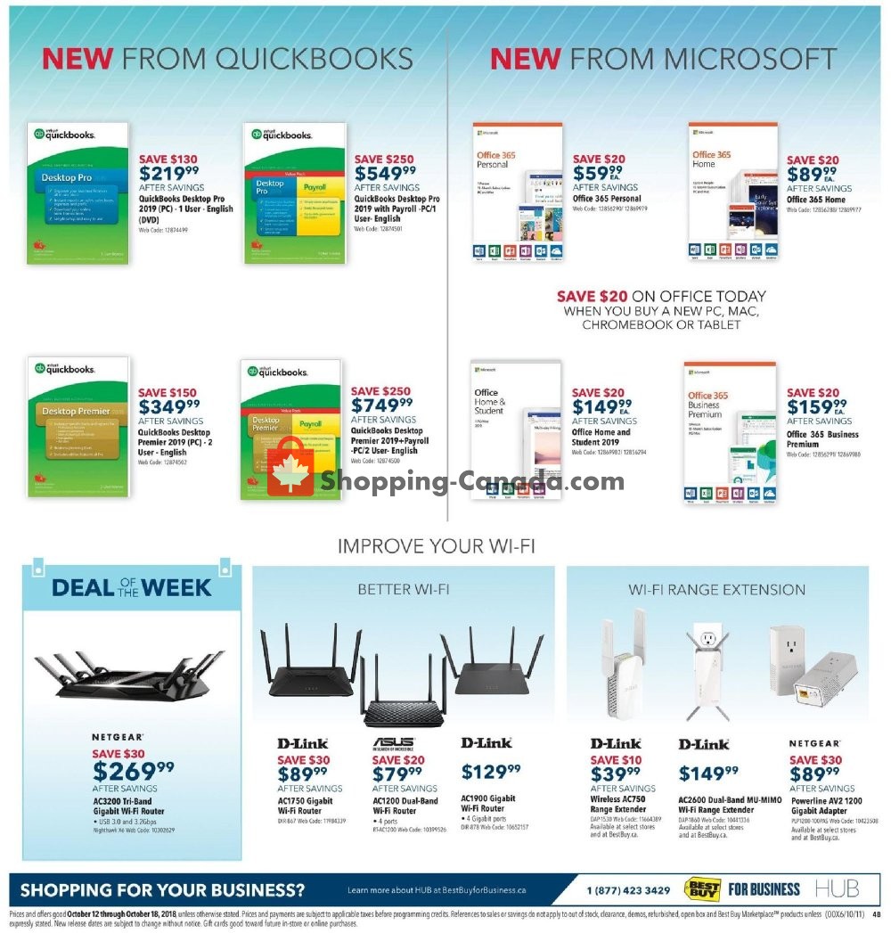 Best Buy flyer from Friday October 12, 2018 to Thursday October 18, 2018 - page 11