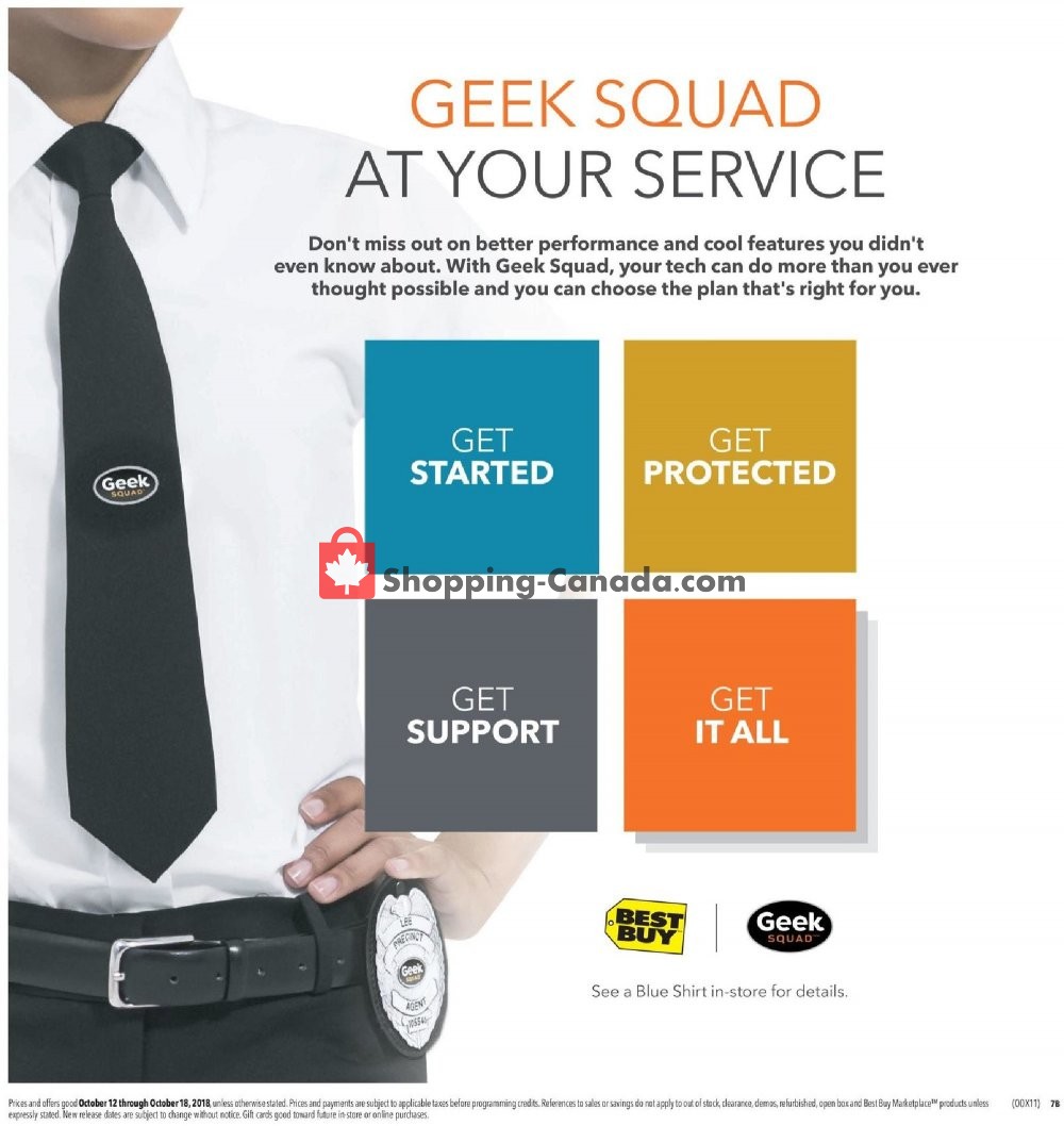 Best Buy flyer from Friday October 12, 2018 to Thursday October 18, 2018 - page 18