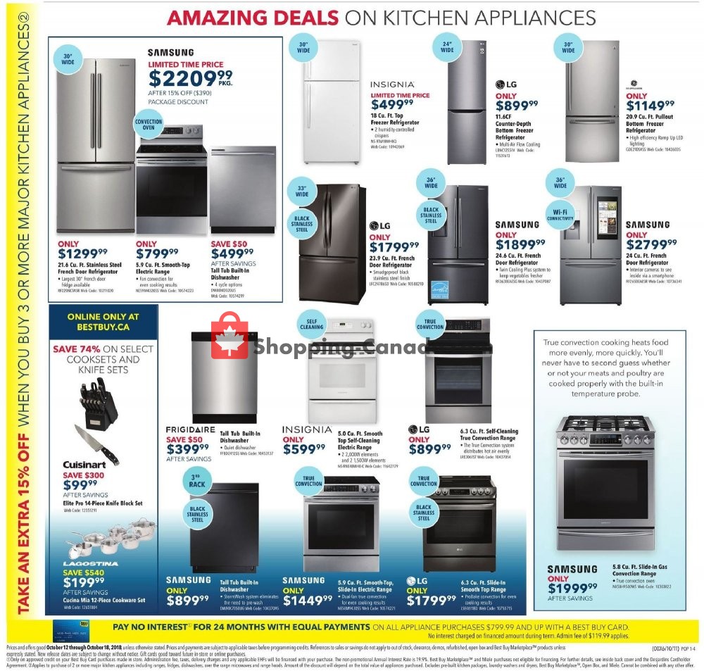 Best Buy flyer from Friday October 12, 2018 to Thursday October 18, 2018 - page 22