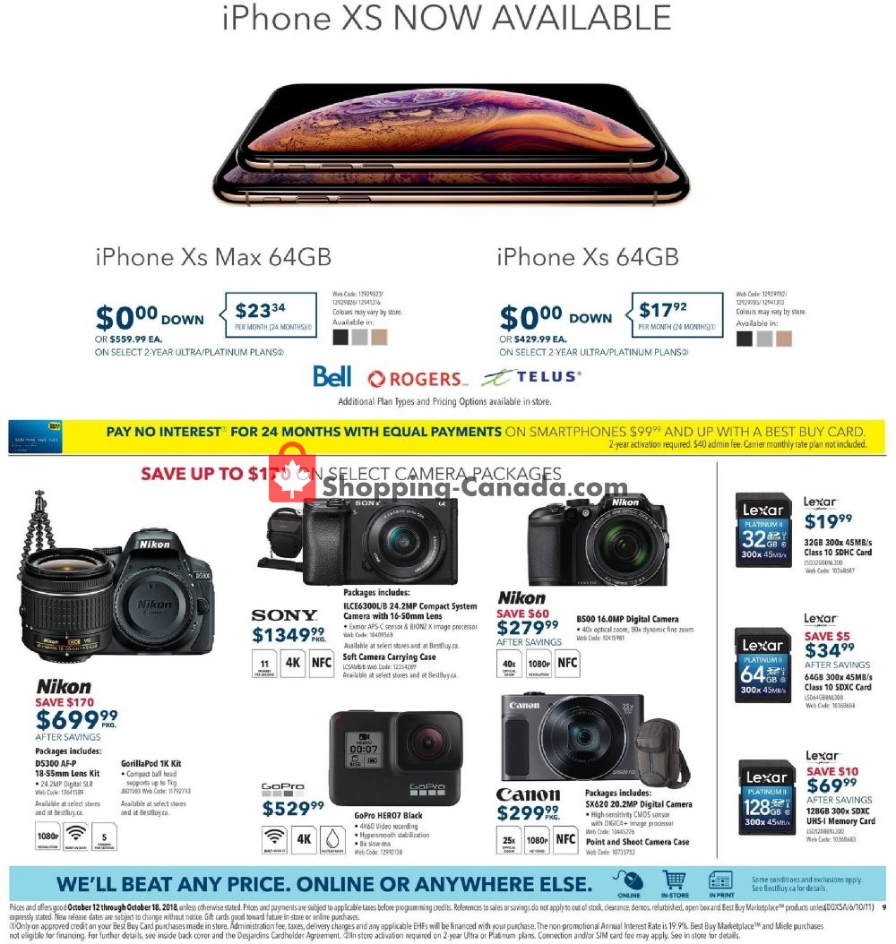 Best Buy flyer from Friday October 12, 2018 to Thursday October 18, 2018 - page 26