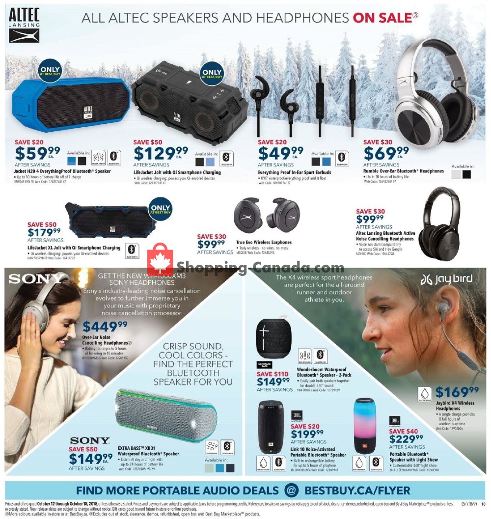 Best Buy flyer from Friday October 12, 2018 to Thursday October 18, 2018 - page 29