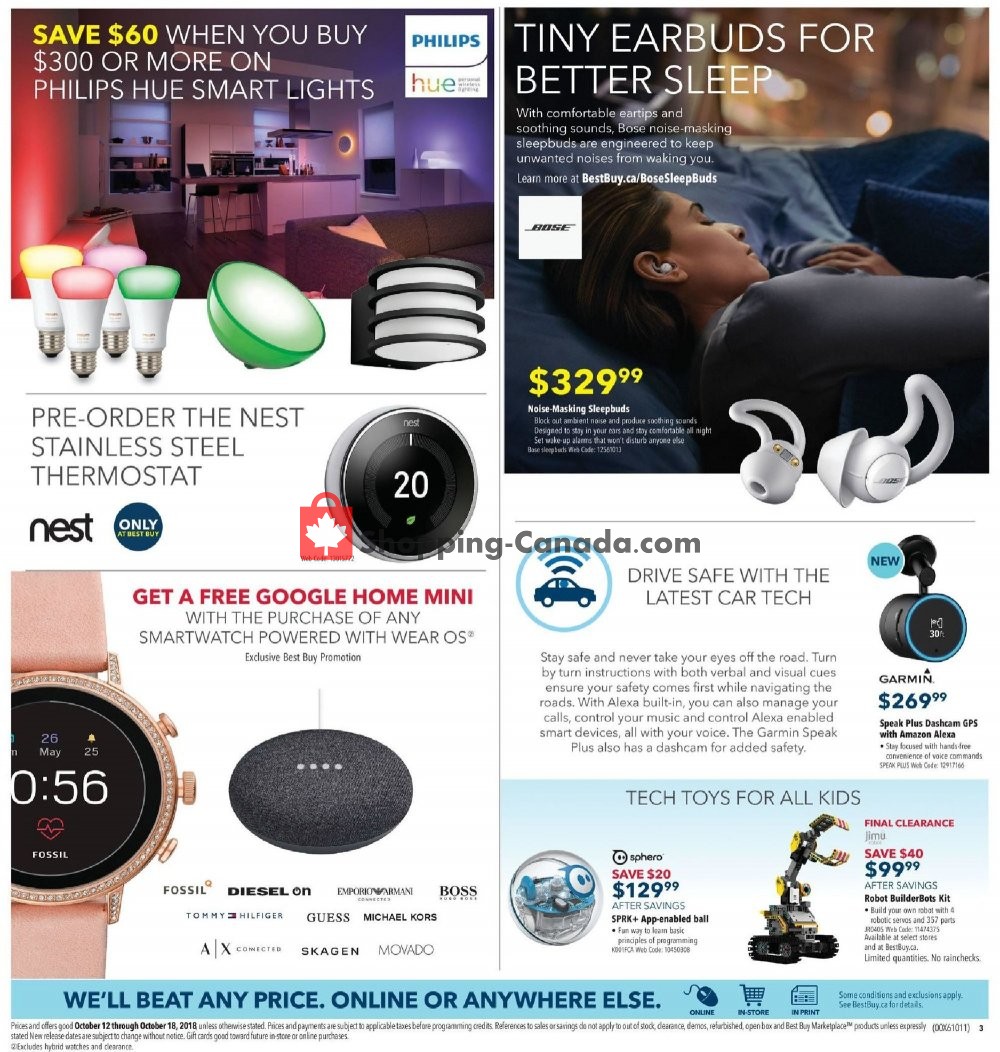 Best Buy flyer from Friday October 12, 2018 to Thursday October 18, 2018 - page 6