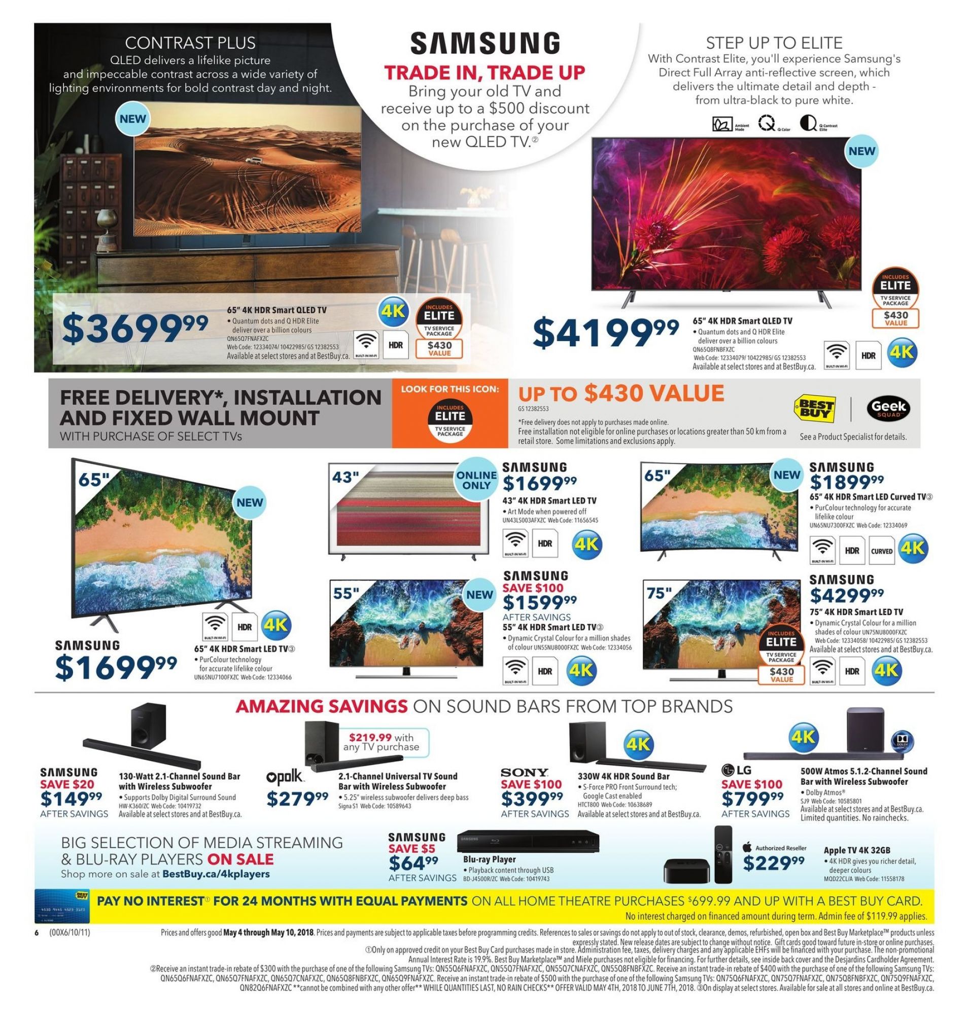 Best Buy flyer from Friday May 4, 2018 to Thursday May 10, 2018 - page 12