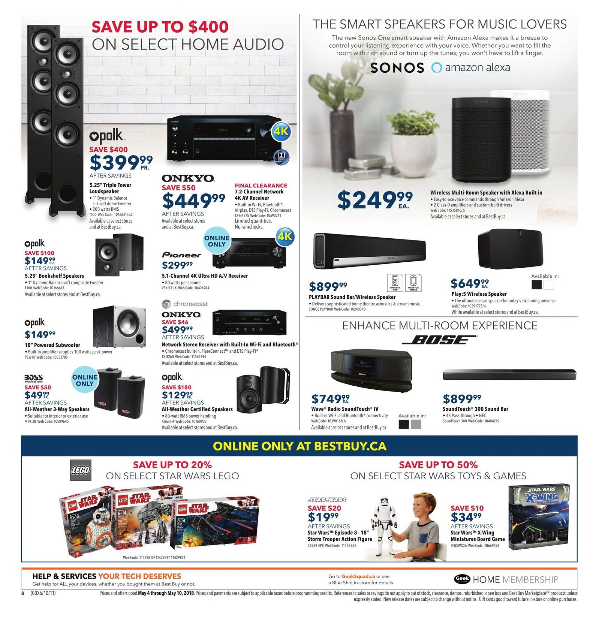 Best Buy flyer from Friday May 4, 2018 to Thursday May 10, 2018 - page 16