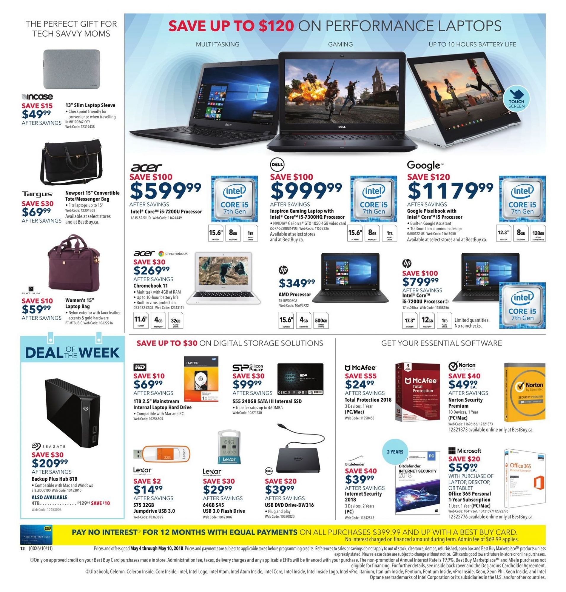 Best Buy flyer from Friday May 4, 2018 to Thursday May 10, 2018 - page 30