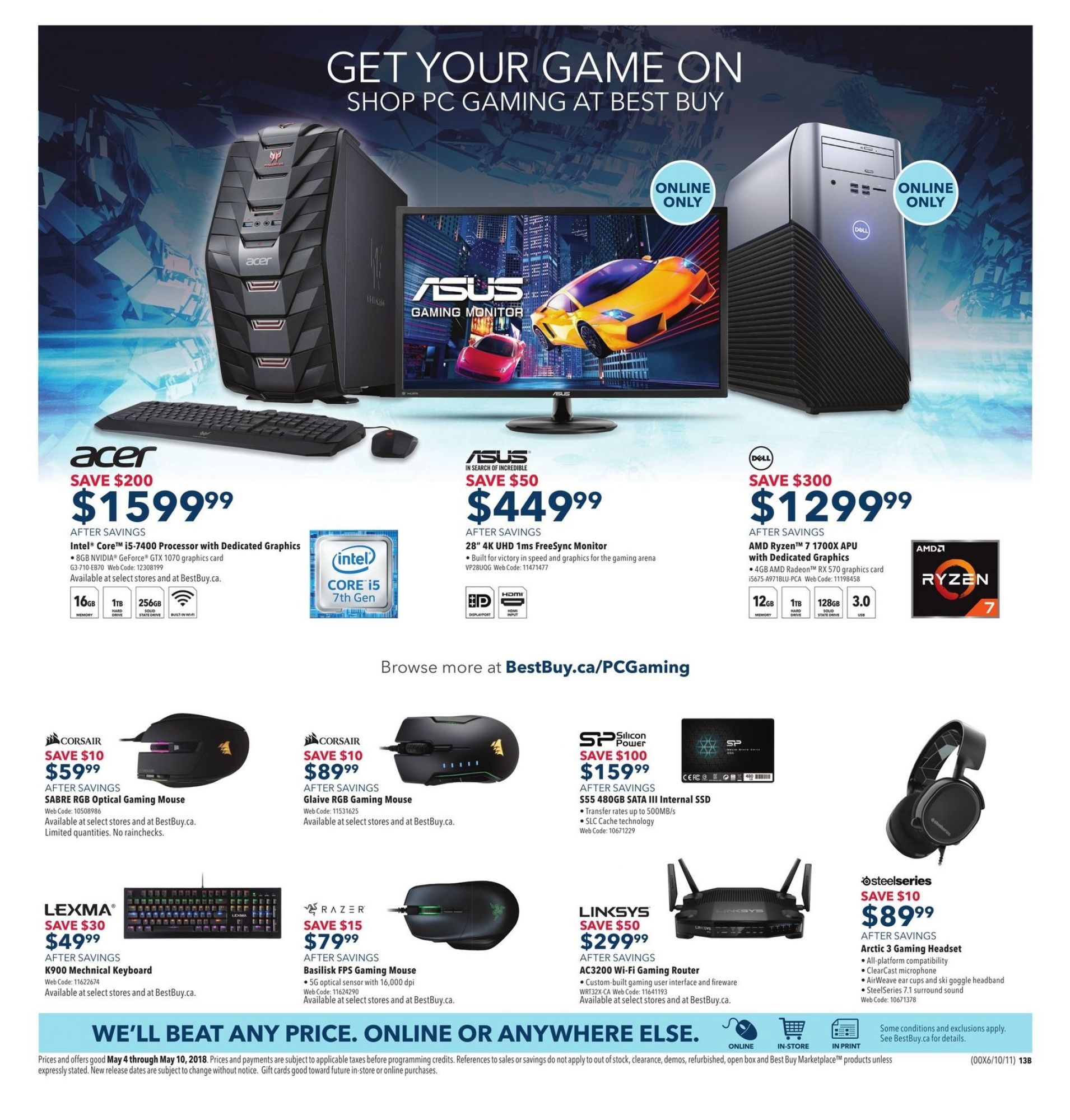 Best Buy flyer from Friday May 4, 2018 to Thursday May 10, 2018 - page 33
