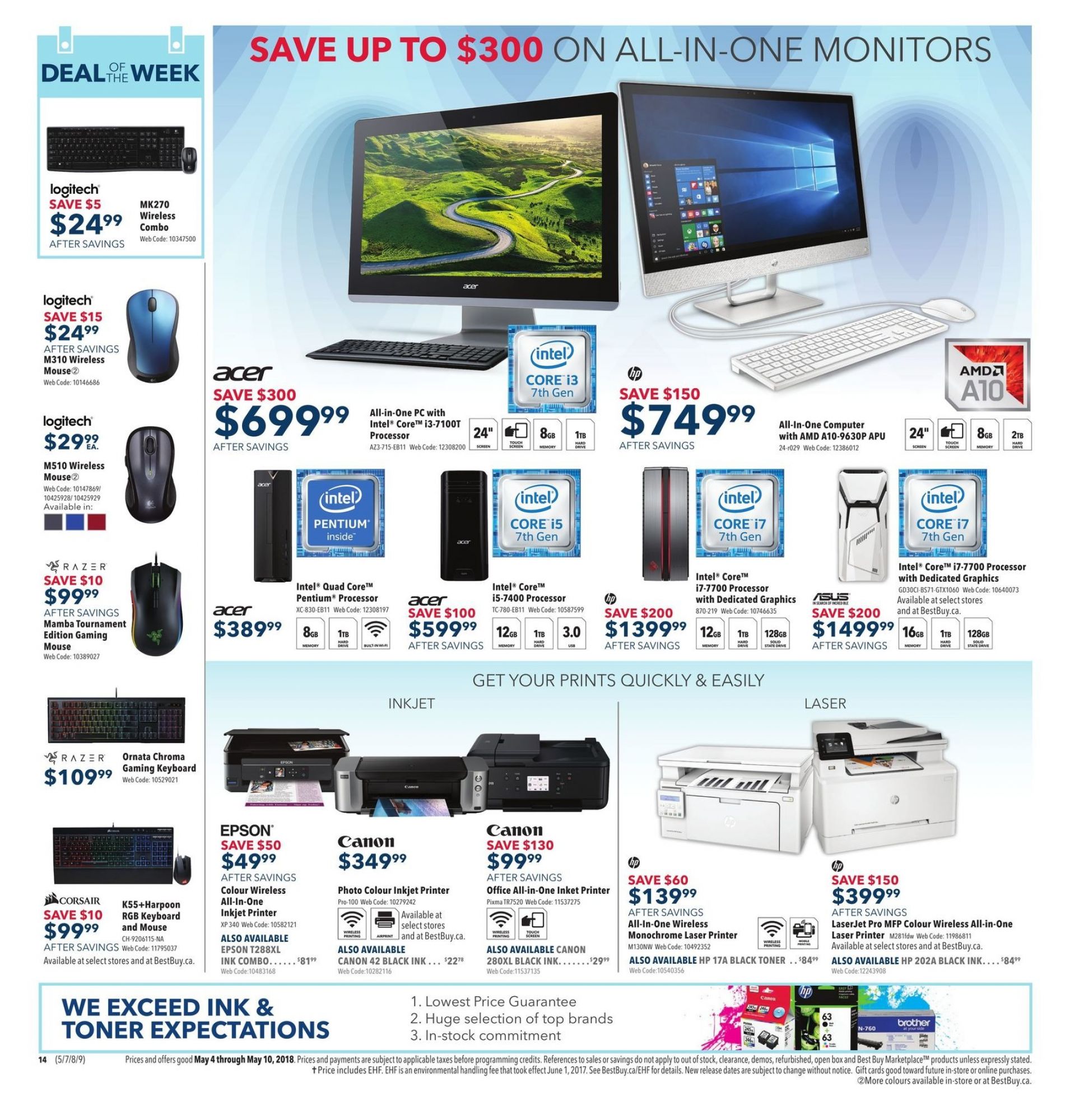 Best Buy flyer from Friday May 4, 2018 to Thursday May 10, 2018 - page 34