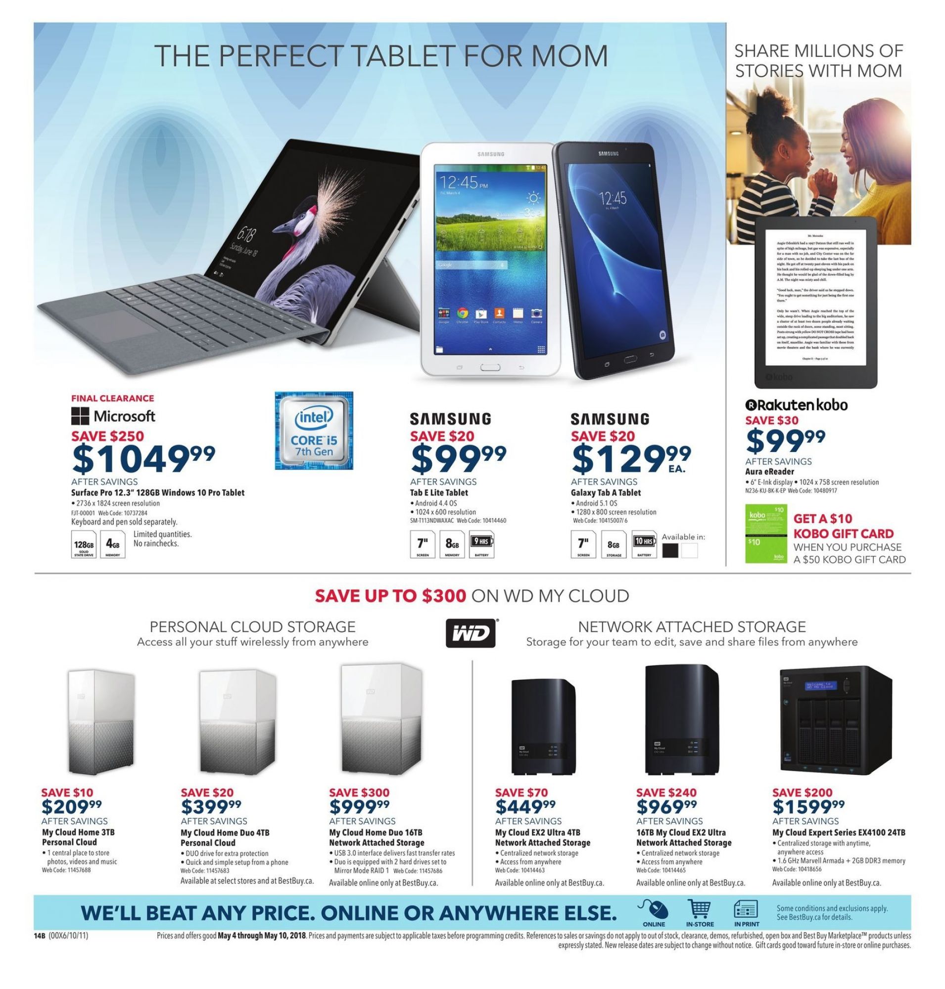 Best Buy flyer from Friday May 4, 2018 to Thursday May 10, 2018 - page 36