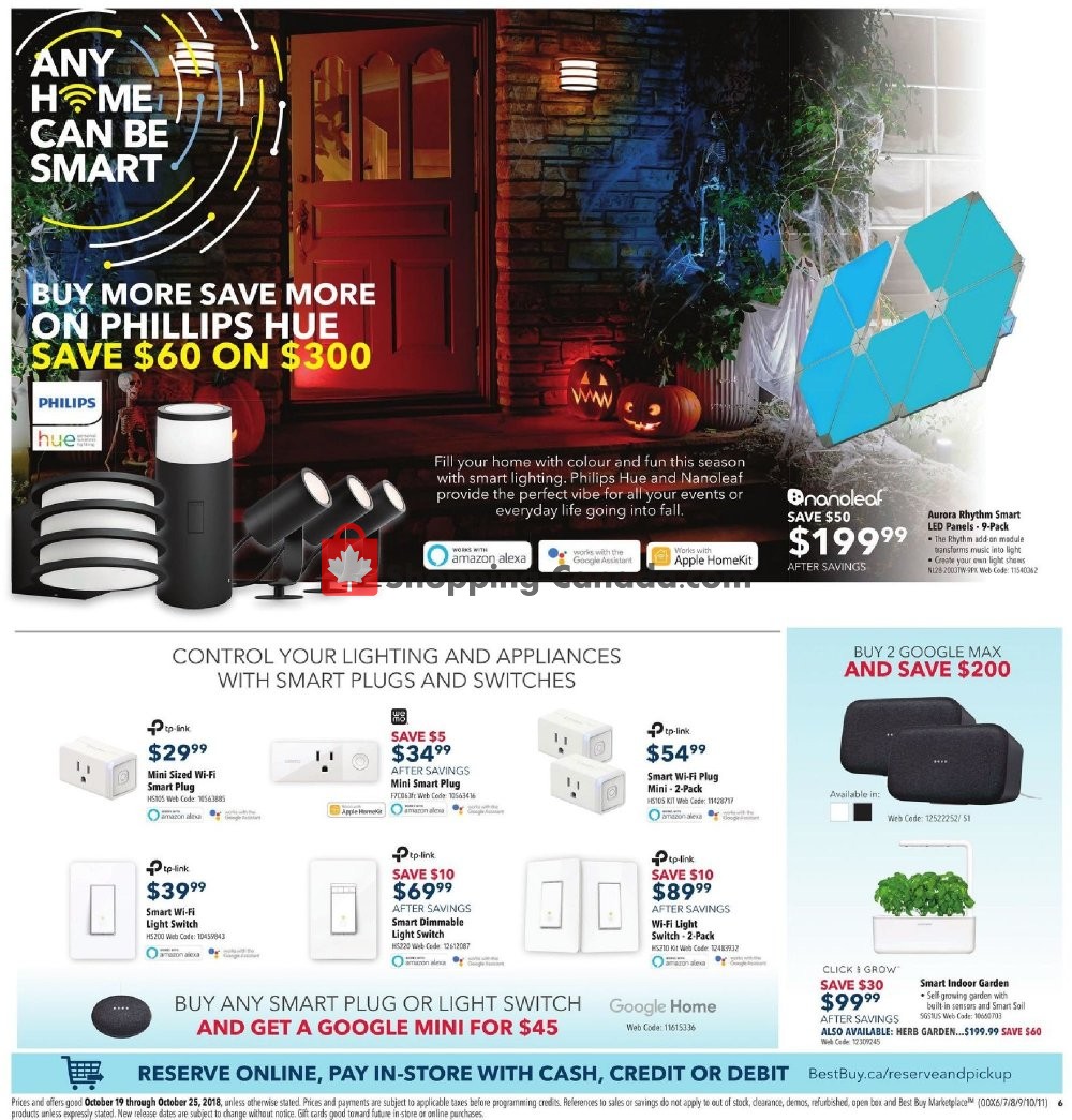 Best Buy flyer from Friday October 19, 2018 to Thursday October 25, 2018 - page 10