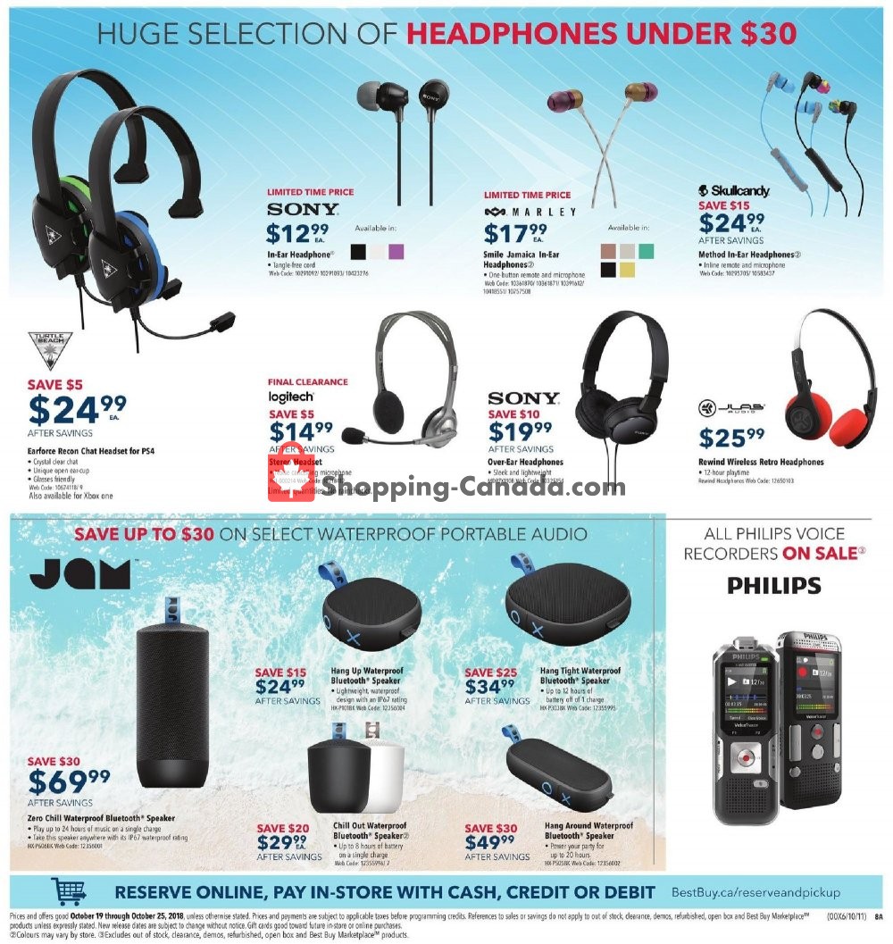 Best Buy flyer from Friday October 19, 2018 to Thursday October 25, 2018 - page 16