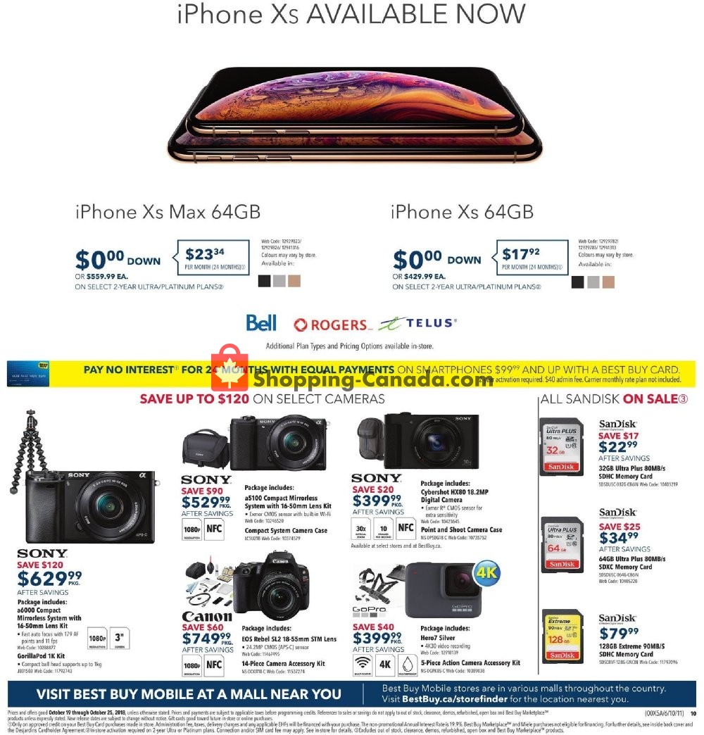 Best Buy flyer from Friday October 19, 2018 to Thursday October 25, 2018 - page 21