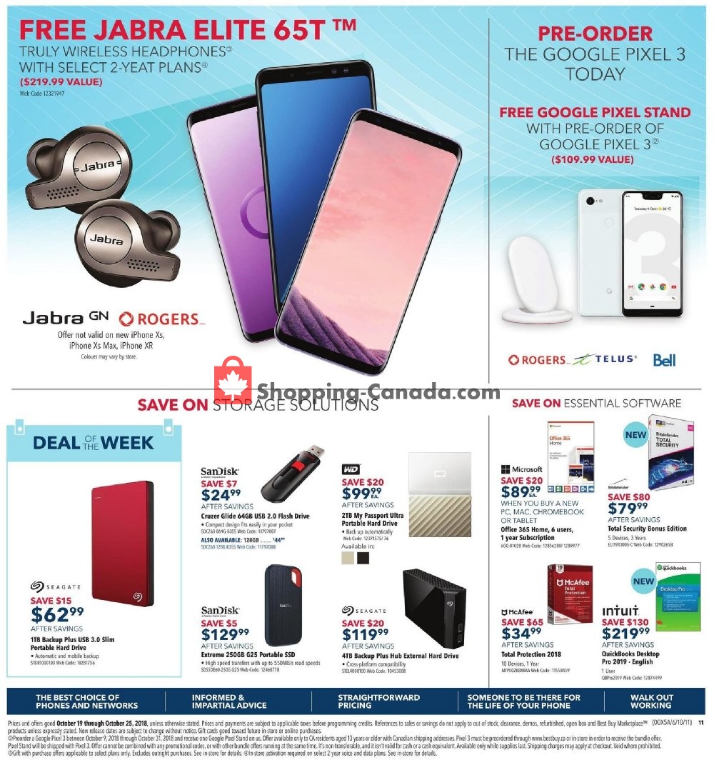 Best Buy flyer from Friday October 19, 2018 to Thursday October 25, 2018 - page 23