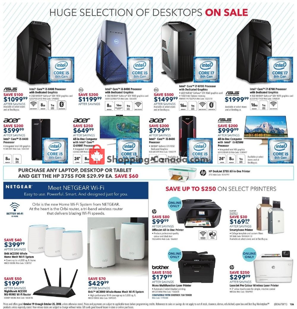 Best Buy flyer from Friday October 19, 2018 to Thursday October 25, 2018 - page 26