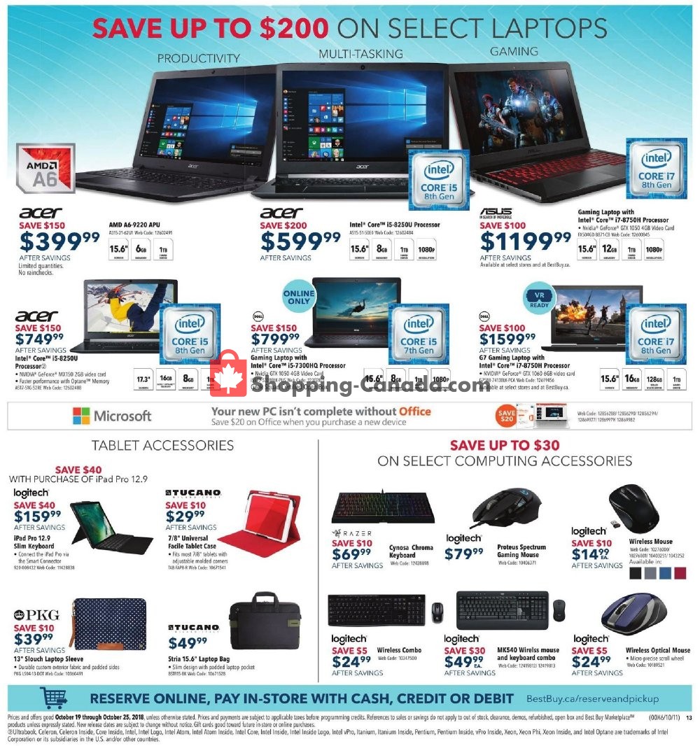 Best Buy flyer from Friday October 19, 2018 to Thursday October 25, 2018 - page 28