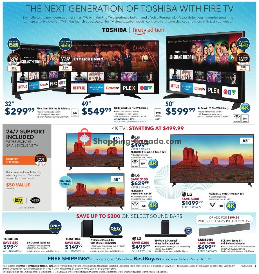Best Buy flyer from Friday October 19, 2018 to Thursday October 25, 2018 - page 3