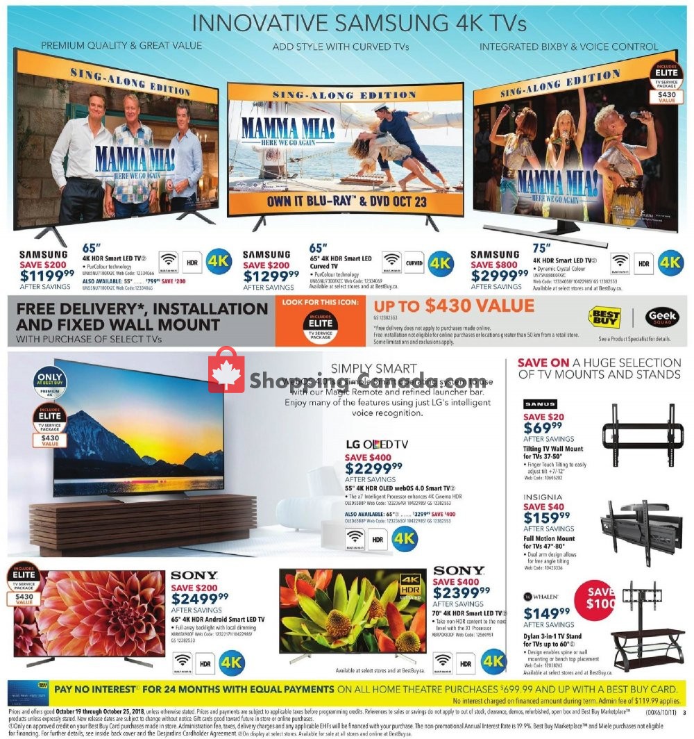 Best Buy flyer from Friday October 19, 2018 to Thursday October 25, 2018 - page 5