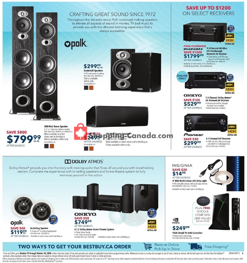 Best Buy flyer from Friday October 19, 2018 to Thursday October 25, 2018 - page 7