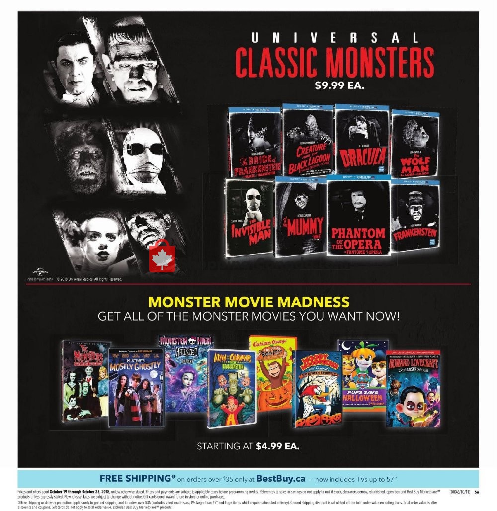 Best Buy flyer from Friday October 19, 2018 to Thursday October 25, 2018 - page 9