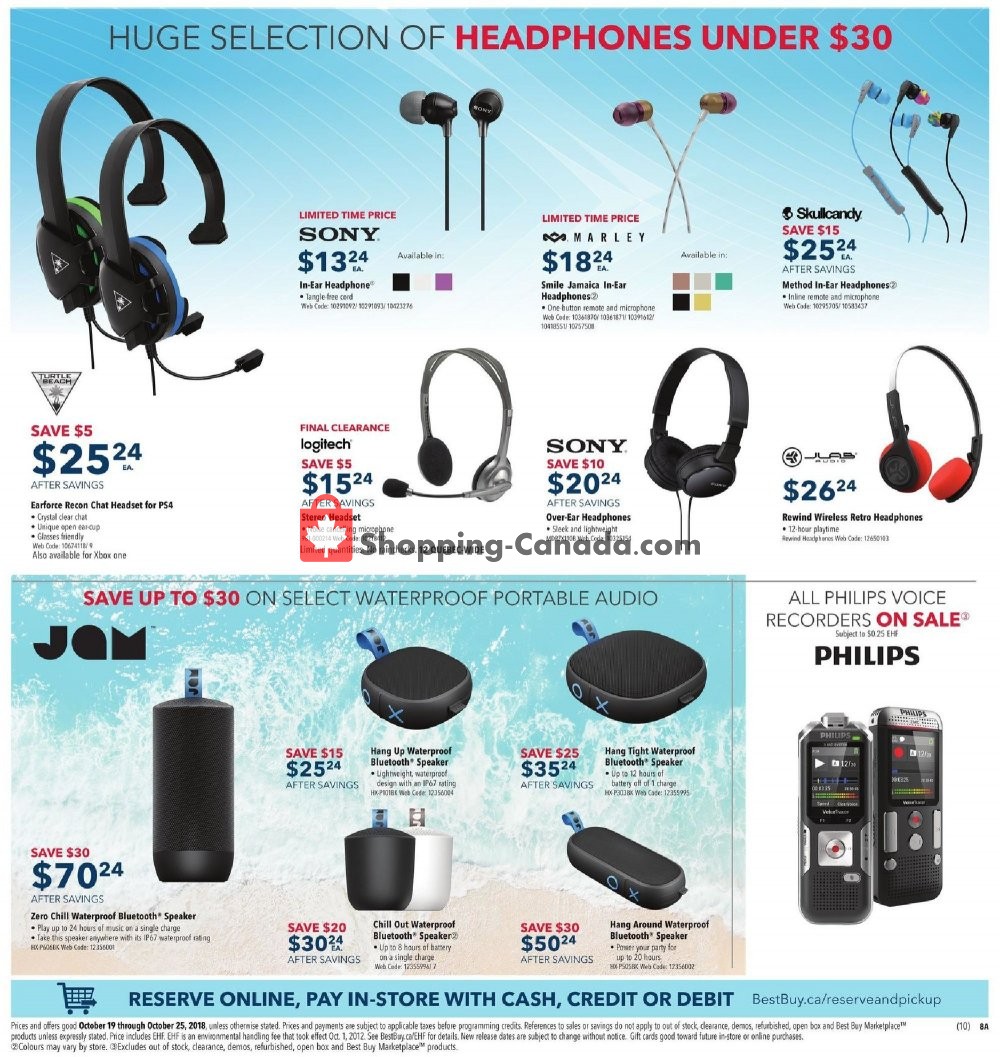 Best Buy flyer from Friday October 19, 2018 to Thursday October 25, 2018 - page 15