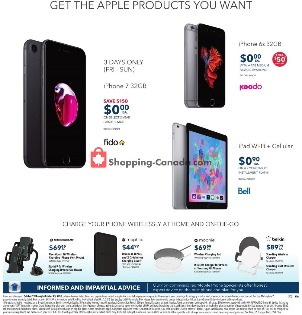 Best Buy flyer from Friday October 19, 2018 to Thursday October 25, 2018 - page 21