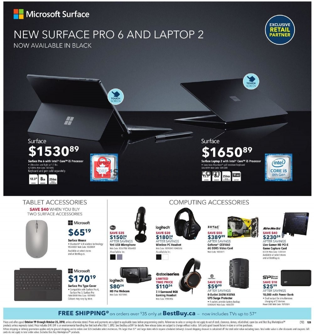 Best Buy flyer from Friday October 19, 2018 to Thursday October 25, 2018 - page 26