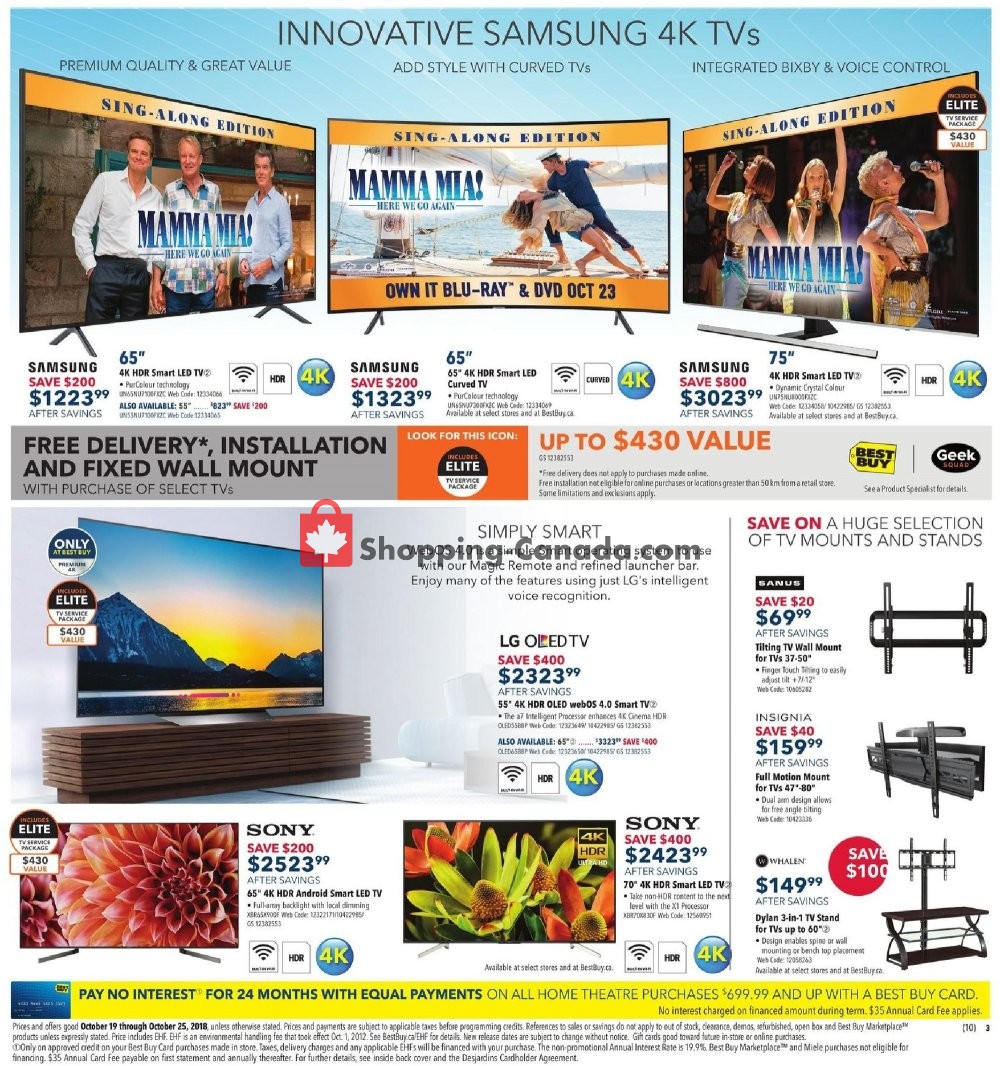 Best Buy flyer from Friday October 19, 2018 to Thursday October 25, 2018 - page 5