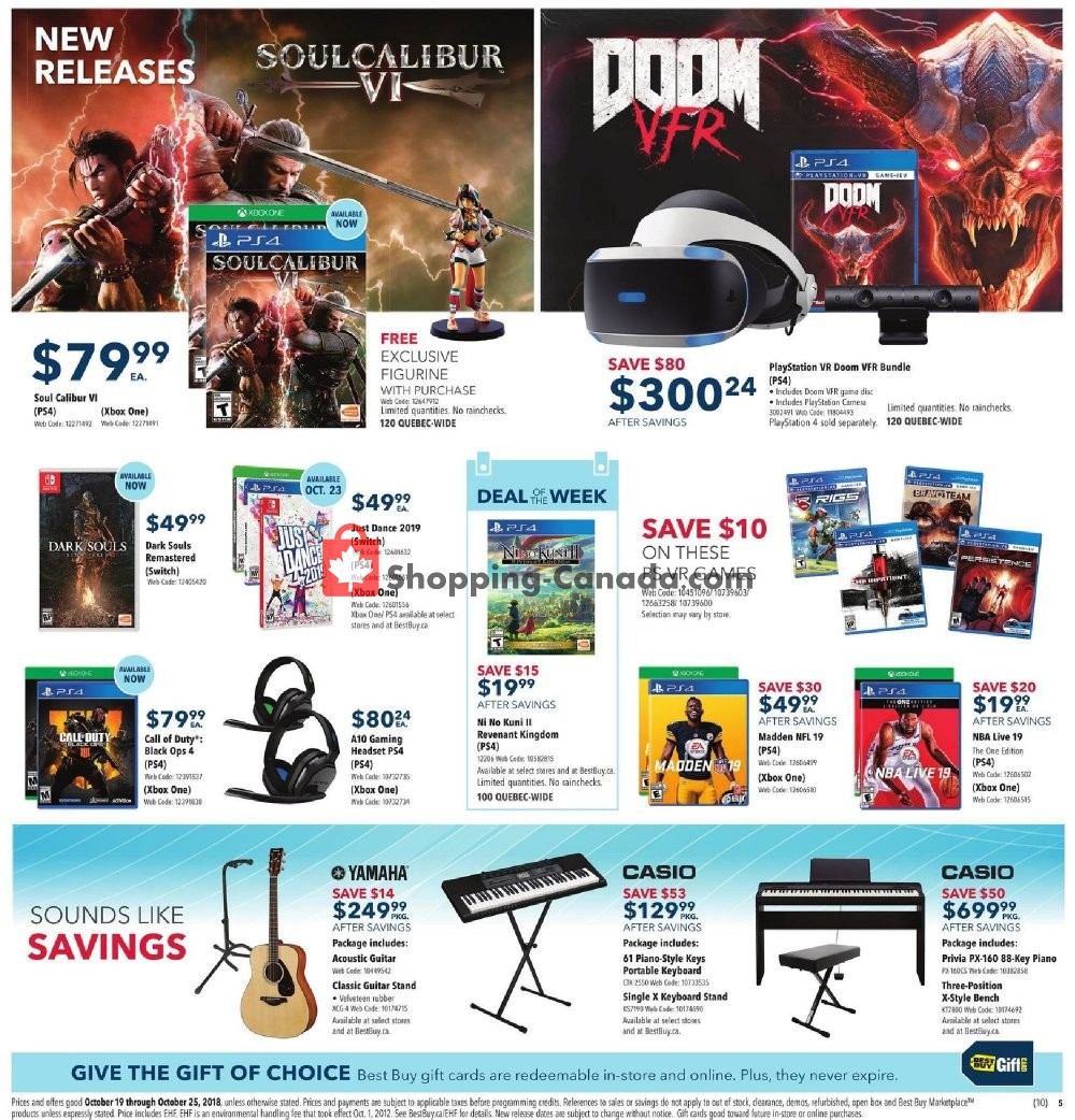 Best Buy flyer from Friday October 19, 2018 to Thursday October 25, 2018 - page 8