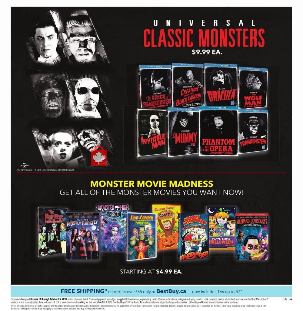 Best Buy flyer from Friday October 19, 2018 to Thursday October 25, 2018 - page 9