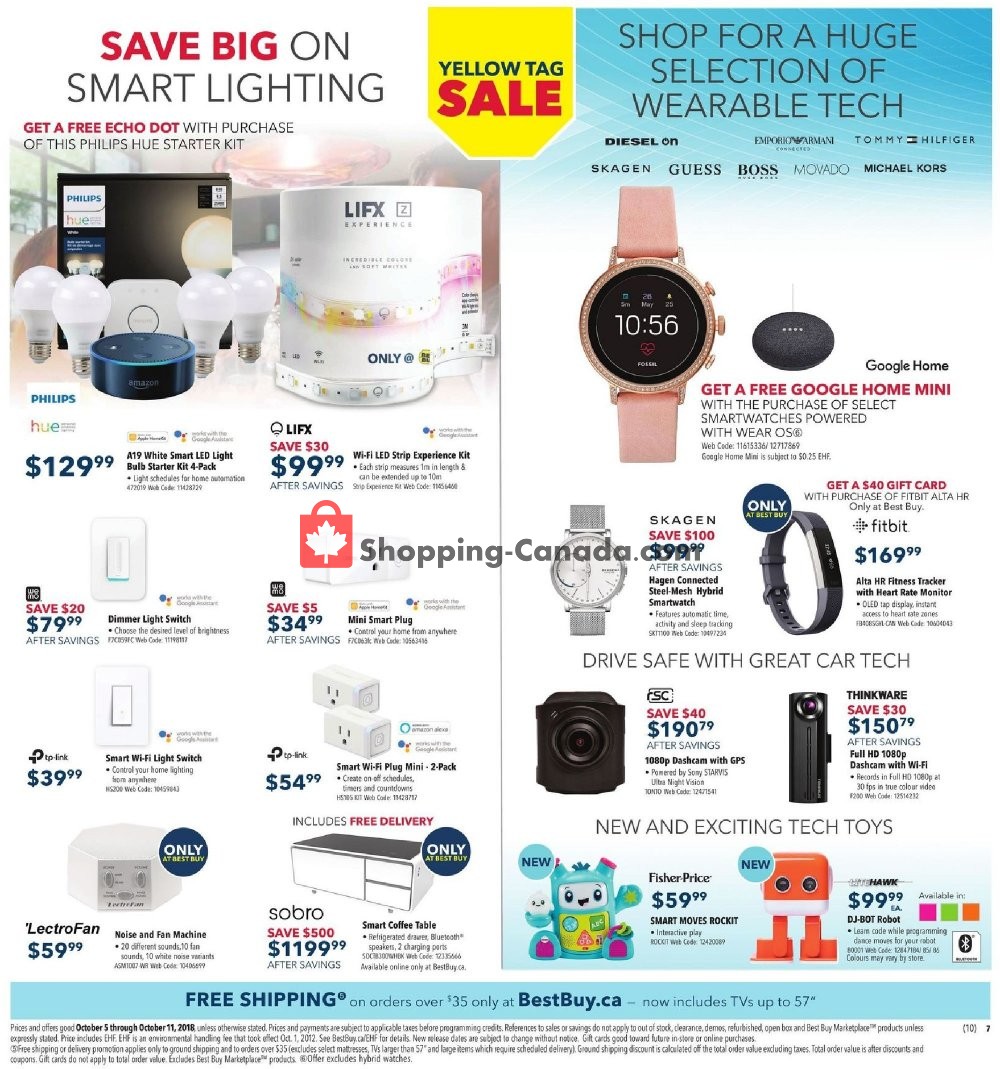 Best Buy flyer from Friday October 5, 2018 to Thursday October 11, 2018 - page 13