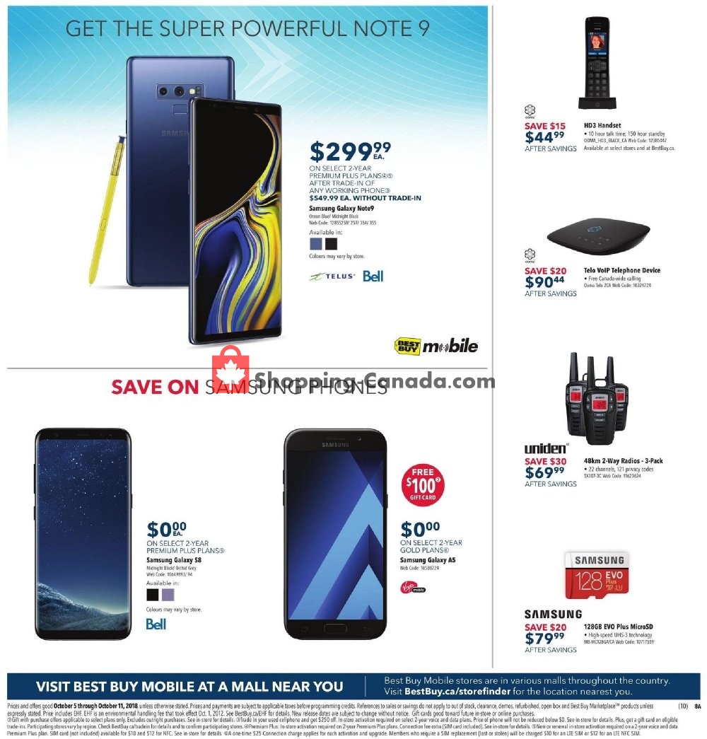 Best Buy flyer from Friday October 5, 2018 to Thursday October 11, 2018 - page 17