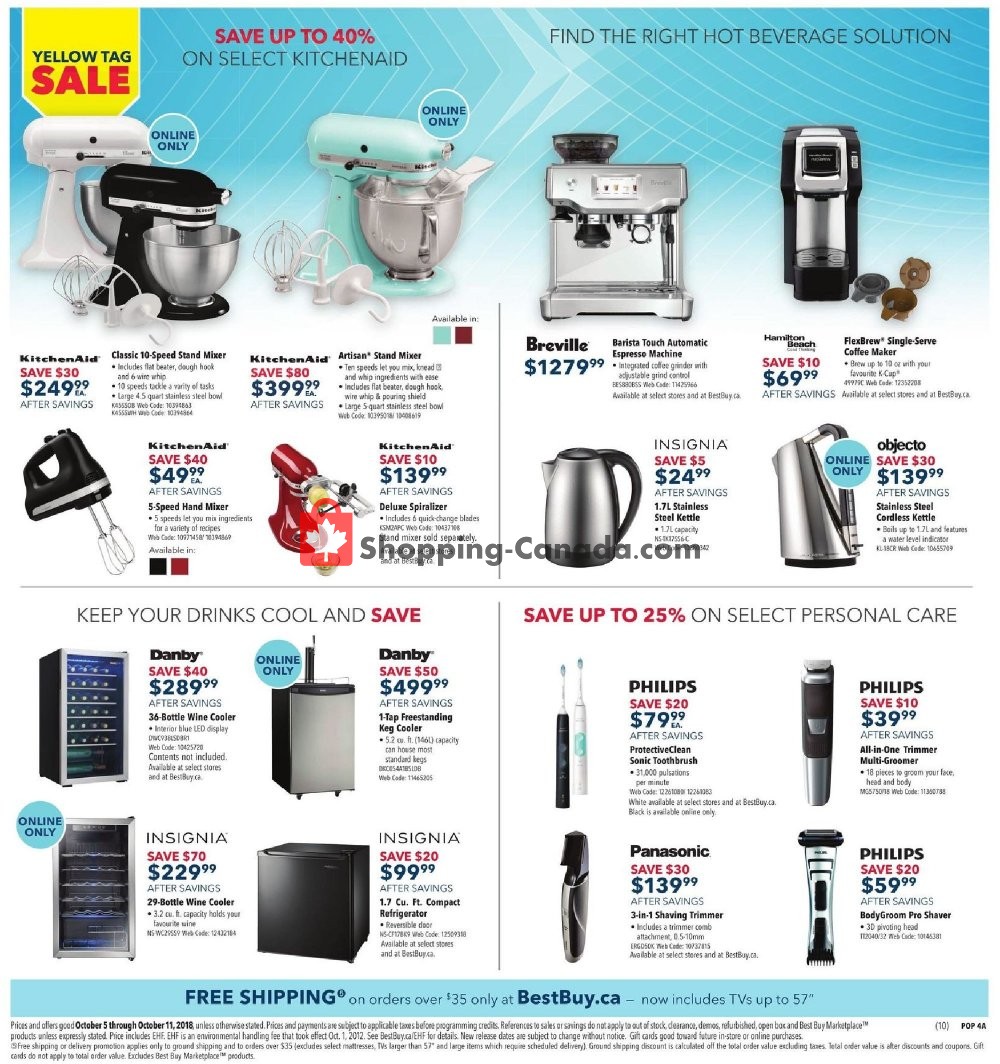Best Buy flyer from Friday October 5, 2018 to Thursday October 11, 2018 - page 23