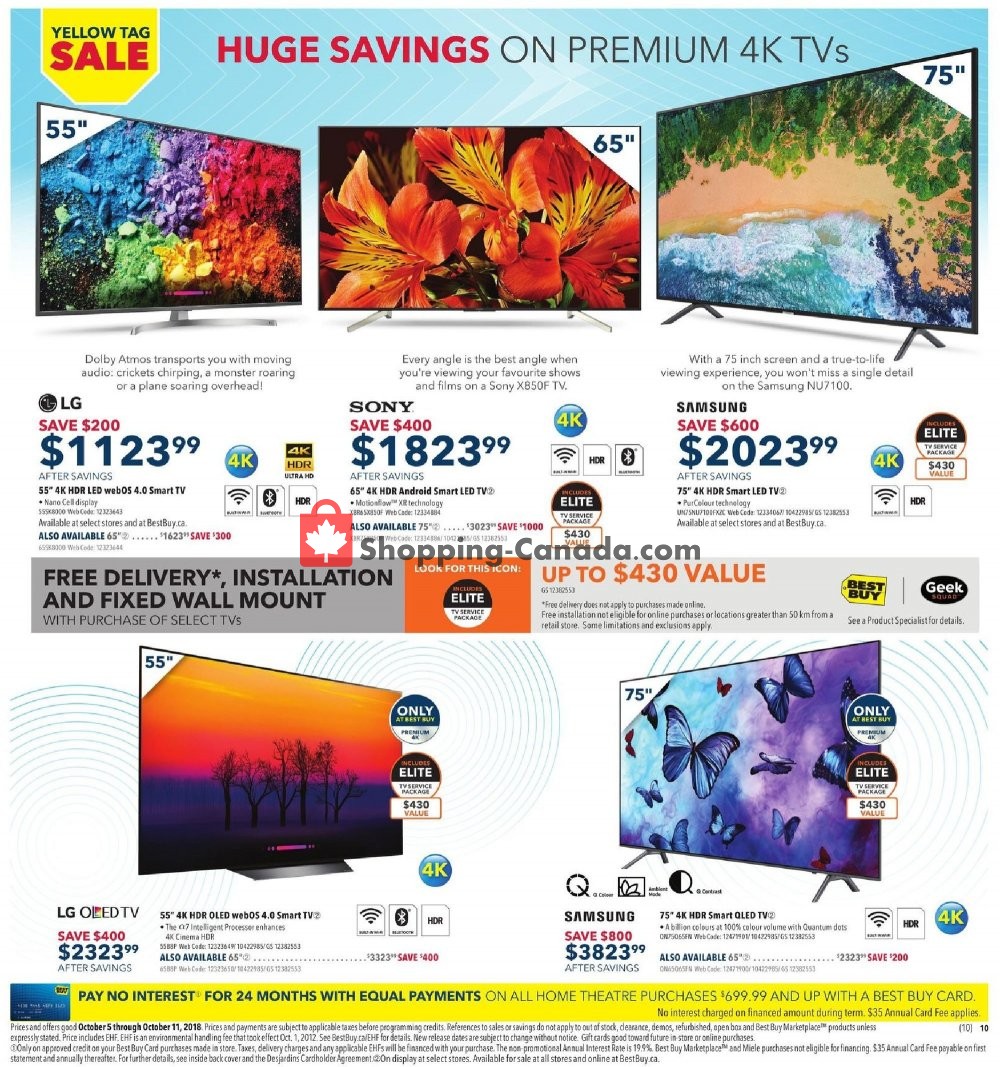 Best Buy flyer from Friday October 5, 2018 to Thursday October 11, 2018 - page 26
