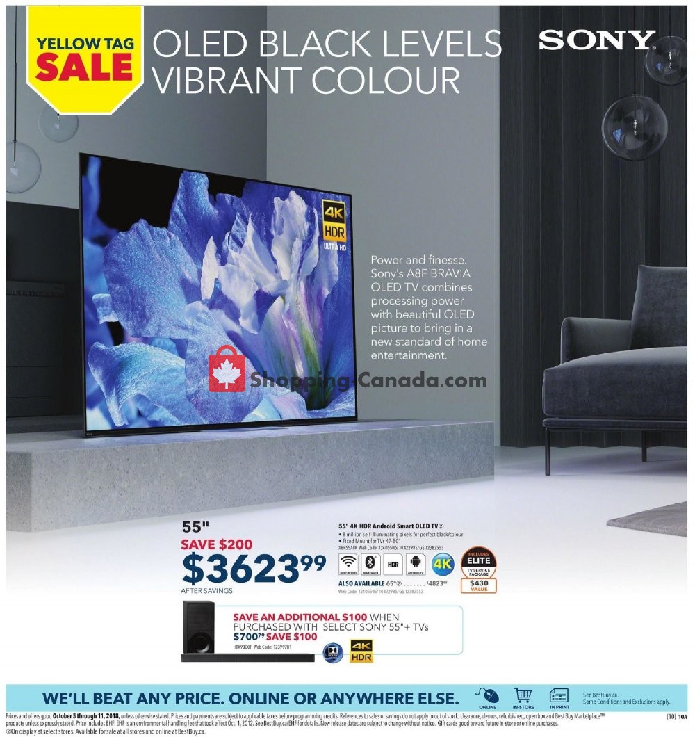 Best Buy flyer from Friday October 5, 2018 to Thursday October 11, 2018 - page 27