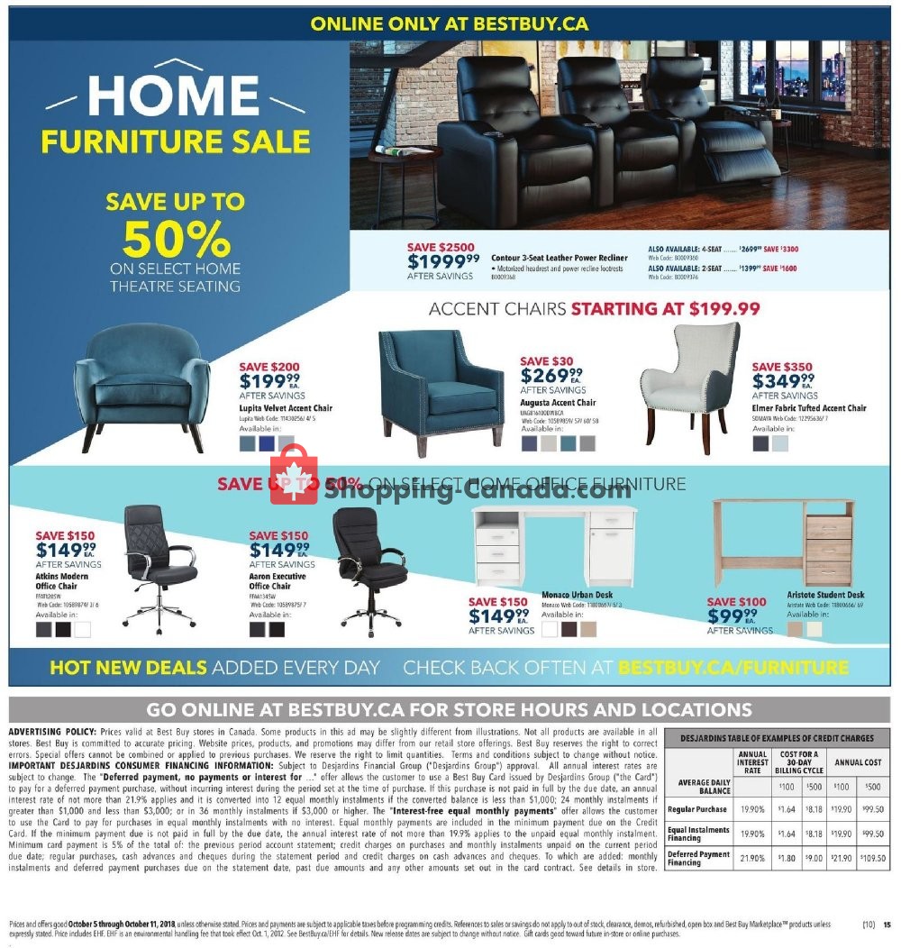 Best Buy flyer from Friday October 5, 2018 to Thursday October 11, 2018 - page 35