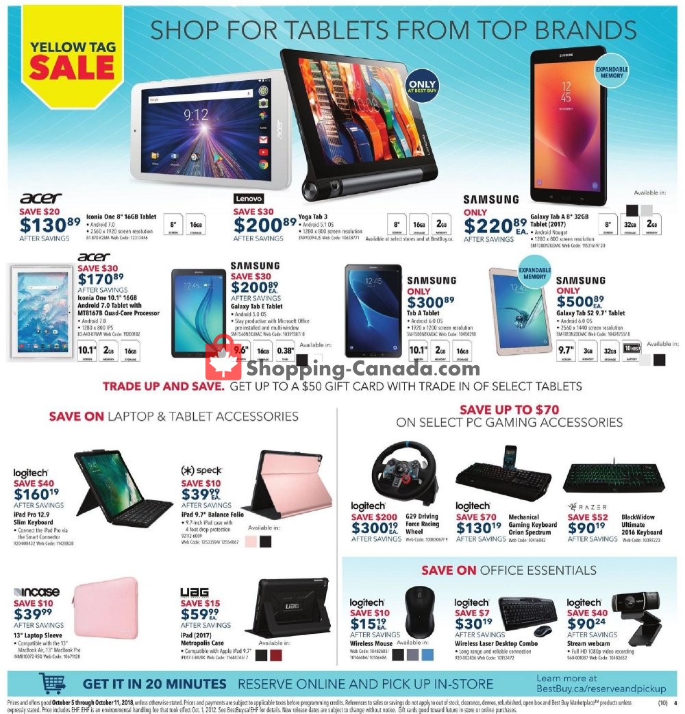 Best Buy flyer from Friday October 5, 2018 to Thursday October 11, 2018 - page 7